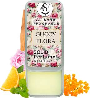 AL SARA FRAGRANCE Guccy Flora Solid Perfume | Long-Lasting 12g Non-Greasy Solid Perfume Eau de Cologne  -  12 ml