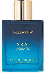 BELLAVITA SKAI AQUATIC Perfume For Men & Women with Musky & Fresh Scent Eau de Cologne  -  100 ml