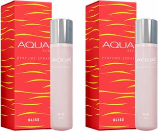 Aqua Red Bliss Long Lasting Fresh & Soothing Fragrance Pack of 2 (60ml each) Perfume  -  120 ml