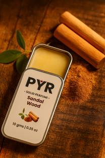 Pyr Solid Perfume|Sandalwood Long-Lasting&Strong|Night&Gifting|10gm Perfume  -  10 ml