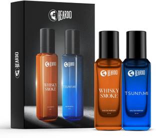 BEARDO Whisky Smoke & Tsunami Perfume | Strong & Long Lasting | Fresh Fragrance Perfume  -  40 ml