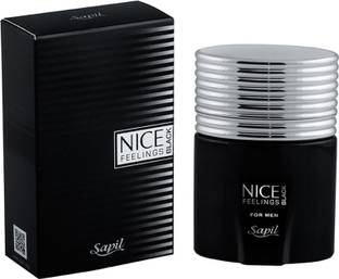 Sapil Nice Feelings Black Perfume (Imported From U.A.E) Eau de Toilette  -  75 ml