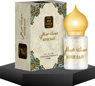 NASEEM Musk Safi Original Long Lasting Premium Quality Made in Dubai Attar Perfume - 6 ml