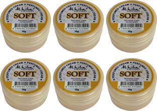 Al Hiba Soft Premium Long Lasting Body Perfumed Deodorant Cream - Pack of 6 Perfume  -  10 ml