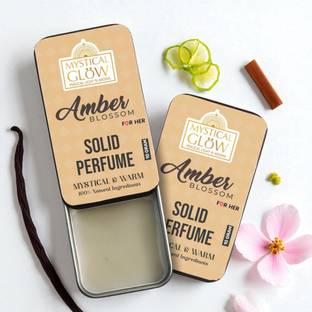 Mystical Glow Amber Blossom – Solid Perfume for Women – Mystical Royal Blend Extrait De Parfum  -  10 ml