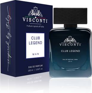 VISCONTI Club Legend EDP Perfume Sparkling Warm Woody Long Lasting Party Wear Fragrance Eau de Parfum  -  100 ml