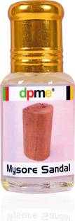dpme MYSORE SANDAL Refreshing Long Lasting Perfume Oil –Natural Fragrance Attar Oil Perfume  -  6 ml