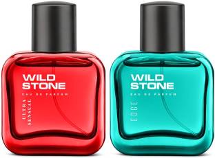 Wild Stone Ultra Sensual & Edge Eau de Parfum - 50 ml (For Men) Pack of 2 Eau de Parfum  -  100 ml