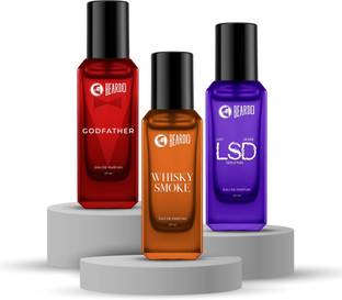 BEARDO GodFather, Whisky Smoke & LSD Perfume EDP| Strong & Long Lasting | Woody & Musky Eau de Parfum  -  60 ml