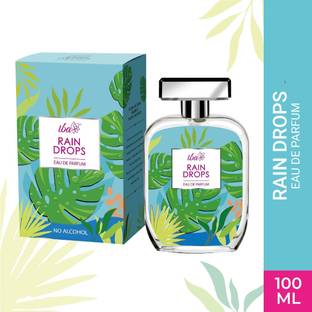 Iba Rain Drops, Perfume Spray, Long Lasting Aqua Fragrance Eau de Parfum  -  100 ml