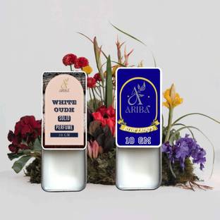 Ariba PURFUME SOLID WHITE OUDH &BLUE LADY 10 ML Eau de Cologne  -  1 ml
