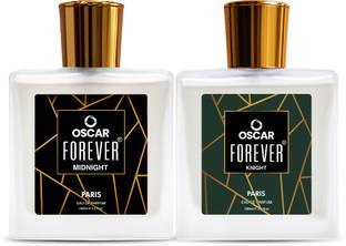 OSCAR Forever Midnight & Forever Knight Perfume Long-Lasting Fragrance|EDP|Pack of 2 Eau de Parfum  -  200 ml