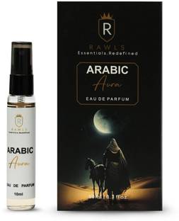 RAWLS Arabic Aura Pocket Premium Perfume with Rose, Blackberry | Unisex Fragnance Eau de Parfum  -  10 ml