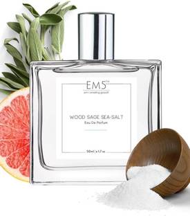 Em5 Wood Sage Sea Salt Unisex Perfume | Long Lasting Aromatic Musky Marine | Luxury Eau de Parfum  -  50 ml