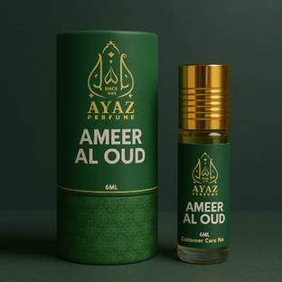 Ayaz AMEER AL OUD | Original & Long-Lasting Fragrance| Freshening Floral Attar - 6ml Floral Attar