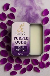 Ariba Purple Oudh Solid Perfume Rich & Long-Lasting Alcohol-Free Fragrance Balm Perfume  -  10 ml