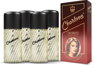 Charlene Spray Mist Intimate 4pcs (50ml each) Perfume  -  200 ml