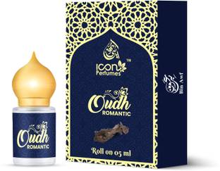 Binawf Icon Series Oudh Romantic Attar Perfume Alcohol Free Perfume  -  5.5 ml