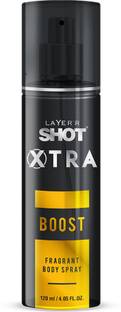LAYER'R SHOT XTRA BOOST Fragrant Long Lasting Fragrance Body Spray Perfume  -  120 ml