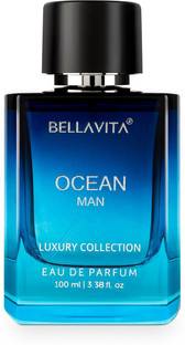 BELLAVITA OCEAN Man Perfume with Notes of Citrus, Marine and Musk|Long Lasting Fragrance| Eau de Parfum  -  100 ml