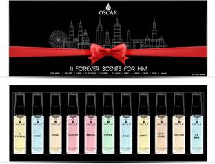 OSCAR 11 Forever Scents For Him 8ML (Pack 11) | Perfume Sets For Men & Boys Eau de Parfum  -  88 ml