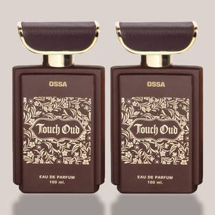 OSSA Touch Oud EDP Long Lasting Premium Perfume With Ambery And Oud Notes (Pack of 2) Eau de Parfum  -  200 ml