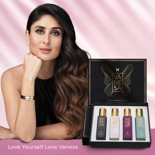 VANESA Luxury Perfume Gift Set For Women 20 ml x 4 Set Eau de Parfum  -  80 ml