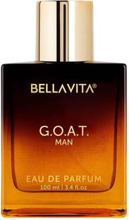 BELLAVITA G.O.A.T Man perfume with Notes of Bergamot, lavender & pepper |Long Lasting| EDP Eau de Parfum  -  100 ml