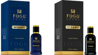 FOGG Impressio and Xtremo Perfume Scent With Long Lasting Eau de Parfum  -  100 ml