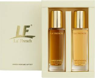 La French Unisex Perfume Gift Set Opulent & Splendid | Long Lasting Perfume | Eau de Parfum  -  40 ml