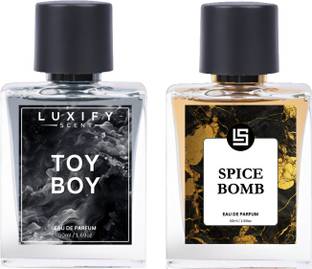 Luxify Scent Toy Boy & Spice Bomb Combo | Pure Parfum | Luxury Gift | Eau de Parfum  -  100 ml