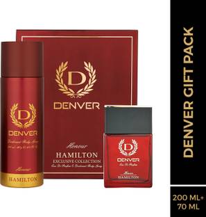 DENVER Honour Exclusive Collection Gift Set (Deo 200 ml + Perfume 70 ml) Perfume  -  270 ml