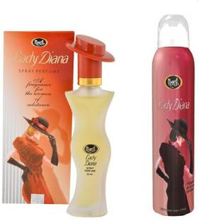 MONET Lady Diana Perfume and Deodorant Perfume  -  180 ml