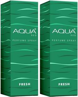 Aqua Red Fresh Long Lasting & Soothing Fragrance 2pcs (30ml each) Perfume  -  60 ml