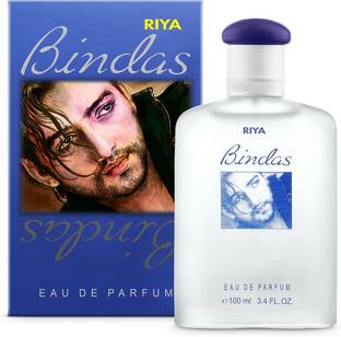 RIYA Bindas Blue Perfume |Unique Blends of Mint & Mandarin Eau de Parfum  -  100 ml