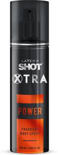 LAYER'R SHOT XTRA POWER Fragrant Long Lasting Fragrance Body Spray Perfume  -  120 ml