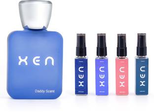 Xen Perfumes Daddy Scent 50ml men & Combo pack 4X8ml Gifting husband & boyfriend Premium Perfume  -  82 ml