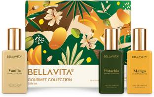 BELLAVITA Gourmet Collection Unisex Perfume Gift Set|3X20ML|Long Lasting Fragrance| Eau de Parfum  -  60 ml