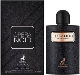 Lattafa Alhambra opera noir Long Lasting Fragrance Eau de Toilette  -  100 ml