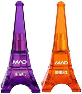 mad Eiffel Tower Perfume EDP Parfum (Intimate&Romance) 25ml Combo set Gift Set Eau de Parfum  -  50 ml