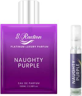 8Raction Naughty 100+12 Platinum Luxury Long Lasting Perfume for Women Eau de Parfum  -  112 ml