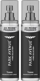 PARK AVENUE Trance Pack of 2 Perfume  -  270 ml