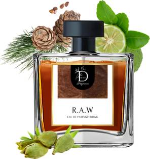 DIONII R.A.W. Mens Long Lasting Cedar Fragrance With Cedar & Bergamot, 100 ML Eau de Parfum  -  100 ml