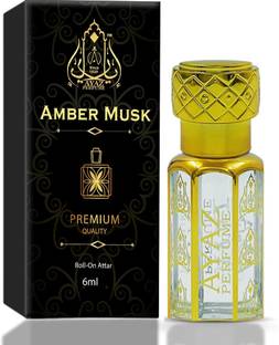 Ayaz Amber Musk Perfume For Unisex - Pure Natural (Non-Alcoholic) Floral Attar (Musk) Perfume  -  6 ml
