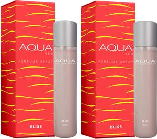 Aqua Red Long Lasting Fresh & Soothing Fragrance 2pcs (30ml each) Perfume  -  60 ml