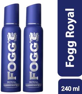 FOGG Royal Fragrant Body Pack of 2 Combo (120ML each) Perfume Body Spray - For Men Perfume  -  240 ml