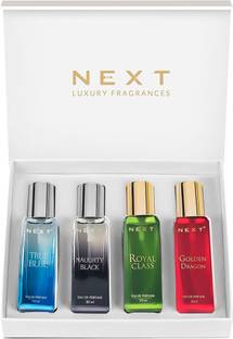 NEXT LUXURY Perfume Fragrances Pack of 4 Eau de Parfum  -  80 ml