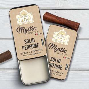 Mystical Glow Mystic Wood – Solid Perfume for Men – Mystical Bold Blend Extrait De Parfum  -  10 ml