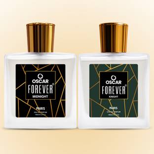 OSCAR Forever Midnight & Forever Knight Perfume Long-Lasting Fragrance|EDP|Pack of 2 Eau de Parfum  -  200 ml