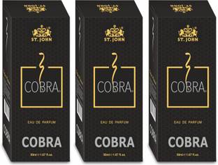 ST-JOHN Cobra Parfum 50ml (pack of 3) Eau de Parfum  -  150 ml